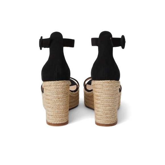 L'AGENCE Elysee Wedge in Black, Size: EU 39.5 - Picture 4 of 13